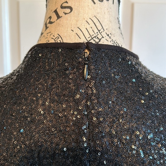 ✨🎄✨LAUREN RALPH LAUREN COLD SHOULDER LBD COCKTAIL DRESS Size 4 - Picture 8 of 12